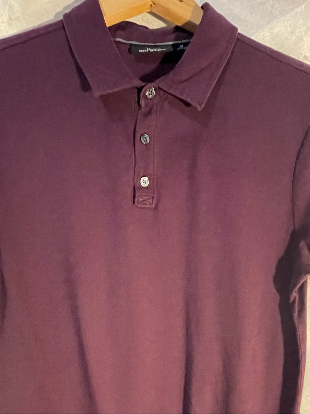 Men's Maroon Polo Shirt